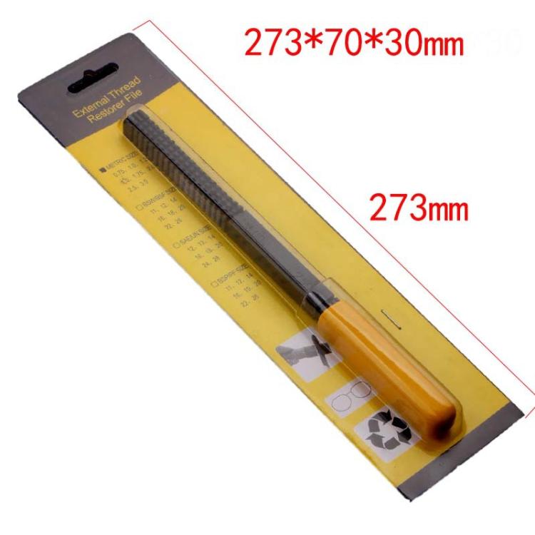 Outils de réparation de filetages, Métrique 0,75-3,0 mm, PF / BSP 11-28, SAE / UN 12-28, BSW / BSF 11-26