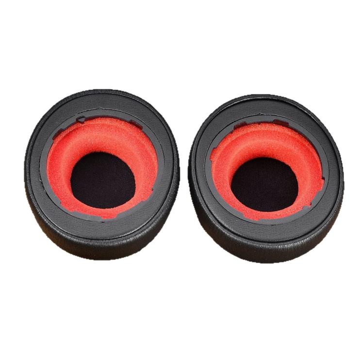 For Jabra Evolve2 55 Stereo Headset 1pair Protein Leather Ear Cushions Soft Replacement Ear Pads, For Jabra Evolve2 55