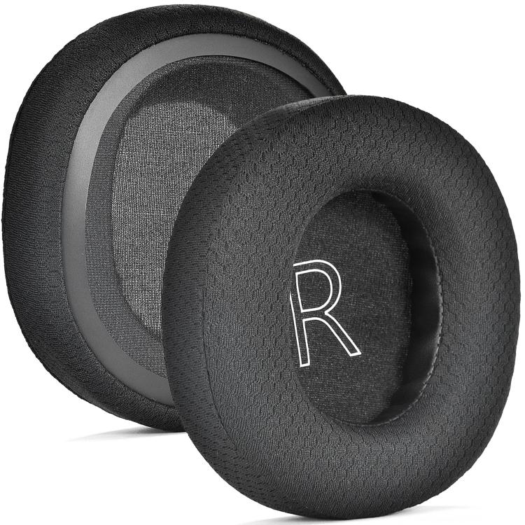 For Microsoft Xbox Series Gaming Headset 1pair Ear Cushion Covers Replacement Ear Pads, Football Net Black