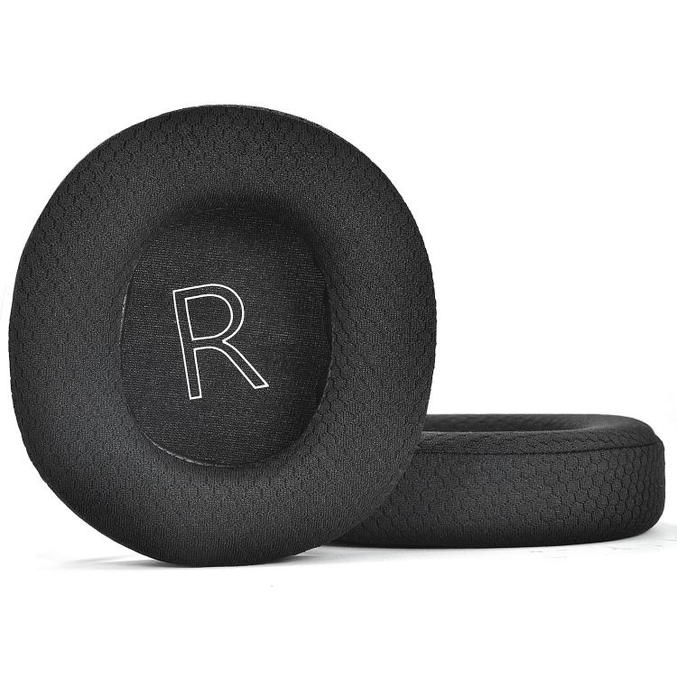 For Microsoft Xbox Series Gaming Headset 1pair Ear Cushion Covers Replacement Ear Pads, Football Net Black