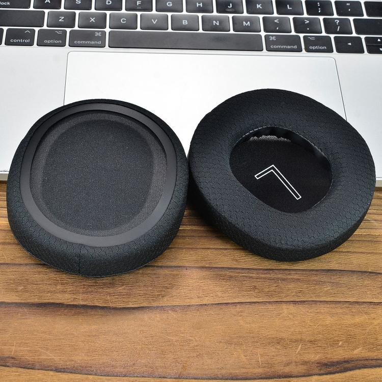 For Microsoft Xbox Series Gaming Headset 1pair Ear Cushion Covers Replacement Ear Pads, Football Net Black