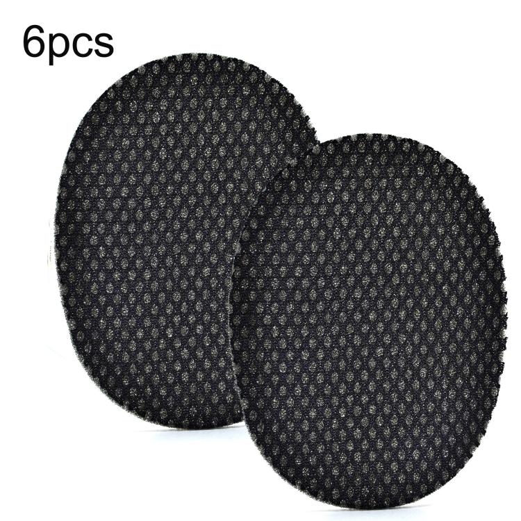 6pcs /Pack Ear Cushions For 3M WorkTunes Connect Series Headphones Noise Isolating Foam Pads, Mesh Cotton Pad, Hollow Type, Solid Type