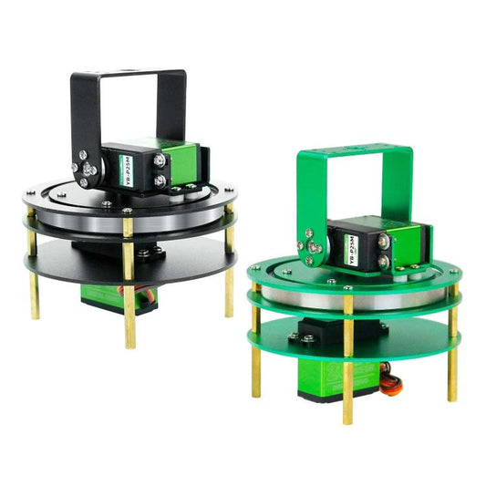 Electric Platform For Robot Car, Yahboom 1DOF Green, Yahboom 1DOF With Servo Green, Yahboom 2DOF Green, Yahboom 2DOF With Servo Green, Yahboom 1DOF Black, Yahboom 1DOF With Servo Black, Yahboom 2DOF Black, Yahboom 2DOF With Servo Black