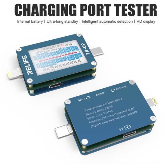 Type-C / 8 Pin Tail Plug Tester Automatically Locks Fault Points