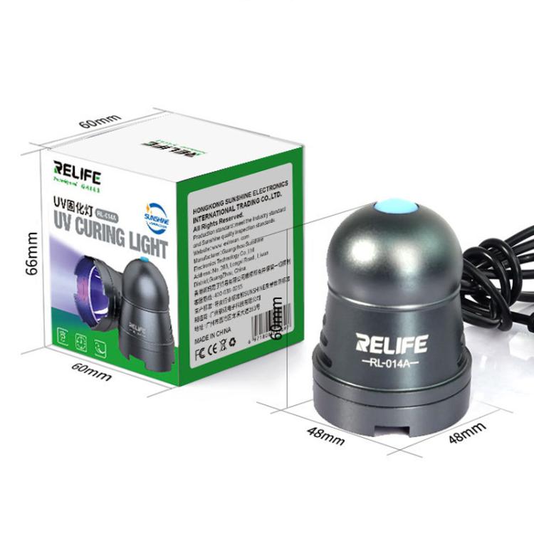 Mobile Phone Repair UV Glue Ultraviolet Curing Lamp Fluorescent Detection Green Oil Curing Light, RELIFE RL-014A