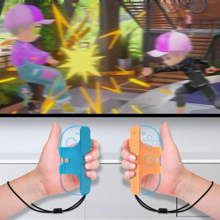 For Nintendo Switch 2 Joy-Con Controllers 2-in-1 Detachable Grip for Dual/Single-Hand Use