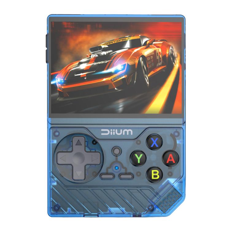 D008 3.5-Inch HD Retro Handheld Game Console With ARM Cortex-A7 800MHz, 1GB RAM & HDMI Output, 64G Whitte, 64G Clear Black, 64G Clear Blue, 128G White, 128G Clear Black, 128G Clear Blue