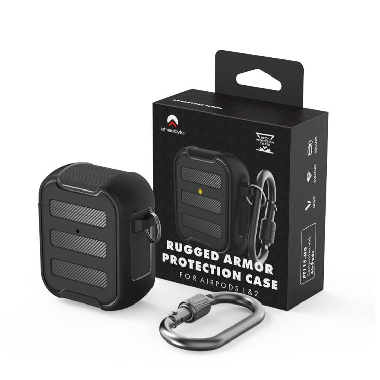 For AirPods 1 / 2 AhaStyle PT115-A TPU Split Case, For AirPods 1 / 2
