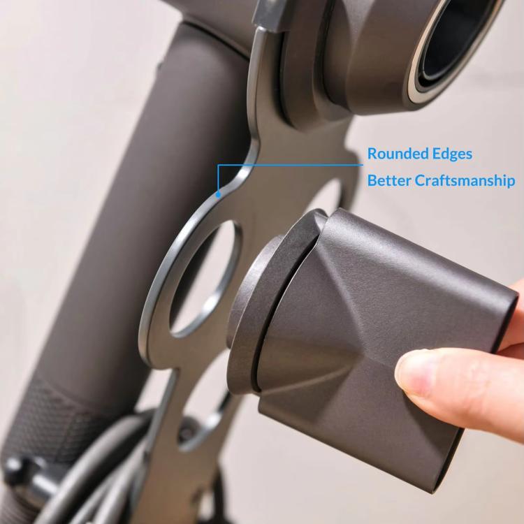 For Dyson Supersonic Hair Dryer Desktop Holder Metal Stand with Cable Organizer