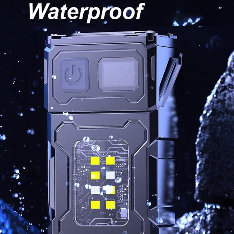 E-SMARTER DC08 Super Bright Floodlight Side Light Rechargeable Mini Flashlight