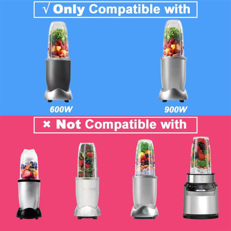 For Nutribullet 900w 600w Blender Blending Bottle Replacement Cups, 18oz, 24oz, 32oz, 32oz With Scale