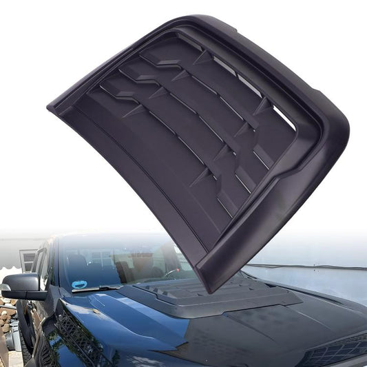 Hotte de voiture Couverture d'entrée d'air Déflecteur pour Ford Ranger Raptor 2015-2022, motif carbone