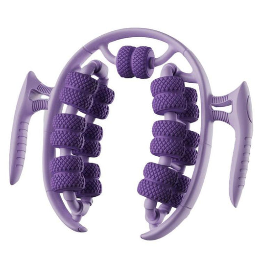 26 Rounds Dual Row Circular Leg Slimming Clamp Arm Massager