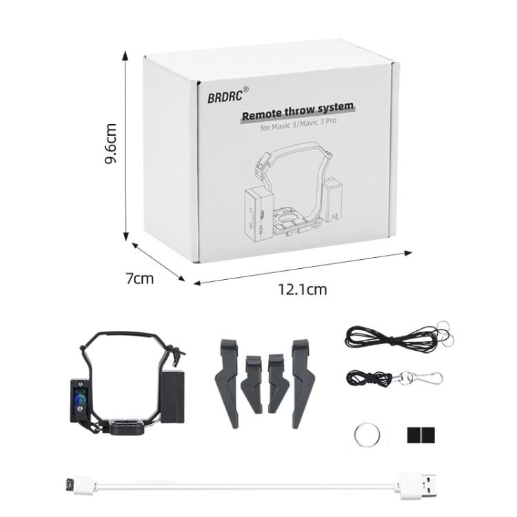 For DJI MAVIC 3/3 PRO BRDRC Drone Aerial Thrower, For DJI MAVIC 3/3 PRO