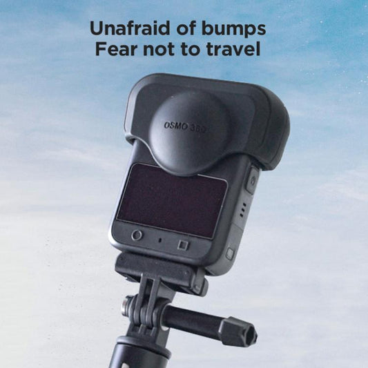 For DJI Osmo 360 Action Camera CYNOVA Silicone Lens Cap Shockproof Anti-Scratch Protective Case