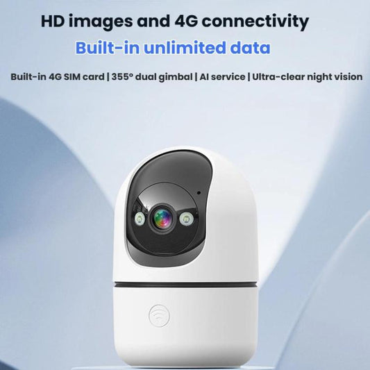 10Moons Indoor 4G Network Camera Home Remote Mobile Wireless HD Monitor