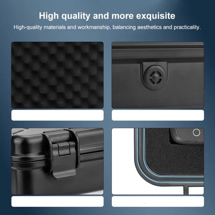 For DJI OSMO 360 BRDRC Panoramic Cameras Waterproof Portable Suitcase, For DJI OSMO 360