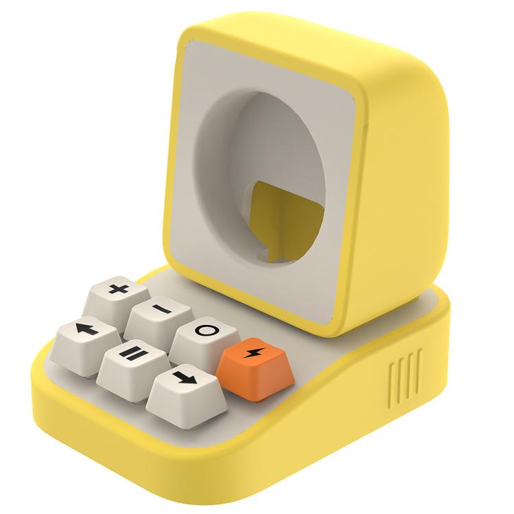 For Apple Watch Typewriter Style Stand Wireless Charging Silicone Base