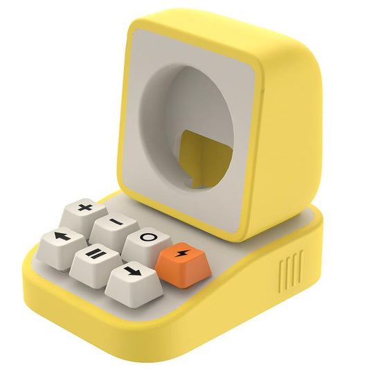 For Apple Watch Typewriter Style Stand Wireless Charging Silicone Base