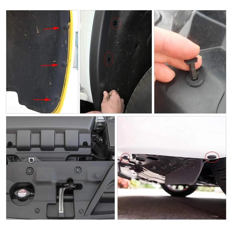 240pcs/Set Boxed Automotive Buckle Mixed Parts Tool, 240pcs/Set