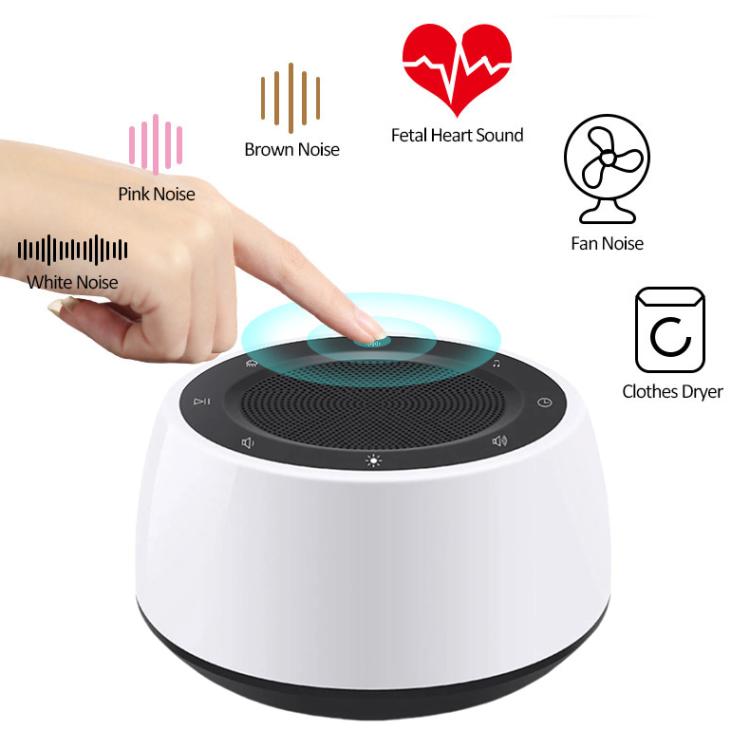 White Noise Sleep Instrument Player Speaker Bedroom Night Light