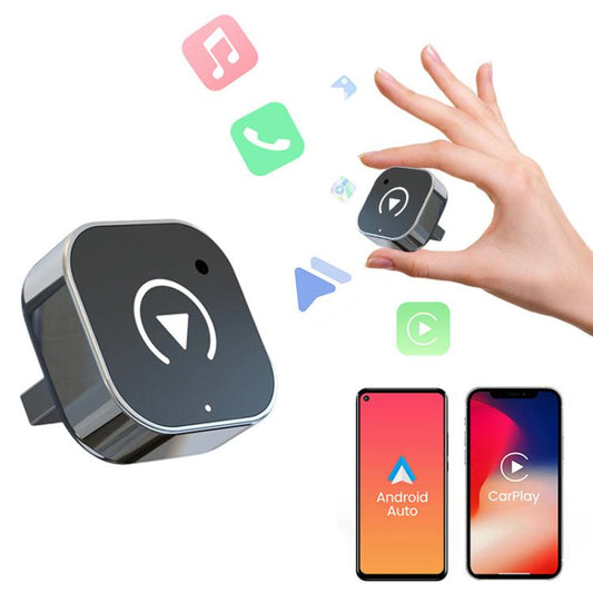 Kabelgebundener zu kabelloser CarPlay Adapter für die Fahrzeugkonnektivität, Mini-Quadrat