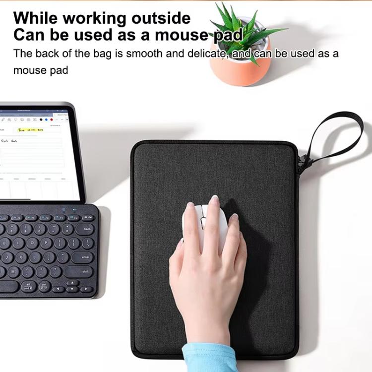 BUBM BM01541006 Tablet Bag Handheld Waterproof Shockproof Protective Case Tablet Storage Bag