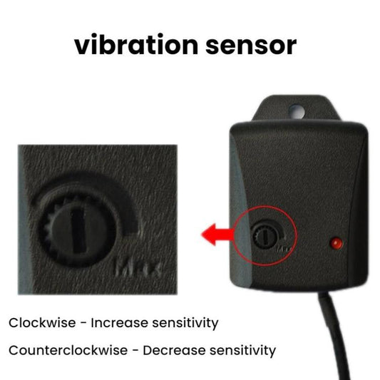XH2.54/XF2510 3P 12V Car Anti-theft Vibration Sensor, GY166