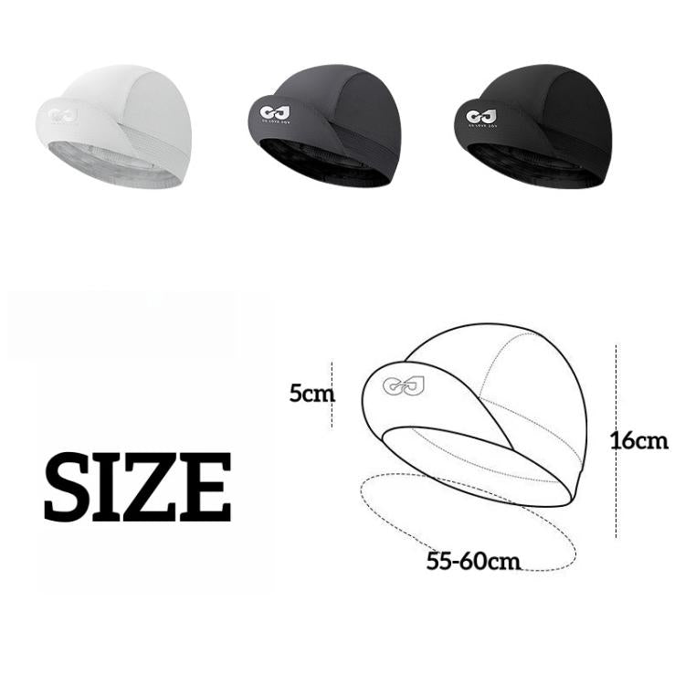 GOLOVEJOY XMZ293 Unisex Cycling Cap Helmet-Compatible Quick-Dry Sports Hat For Biking, Running, Hiking, XMZ293 White, XMZ293 Sand Sea, XMZ293 Blue