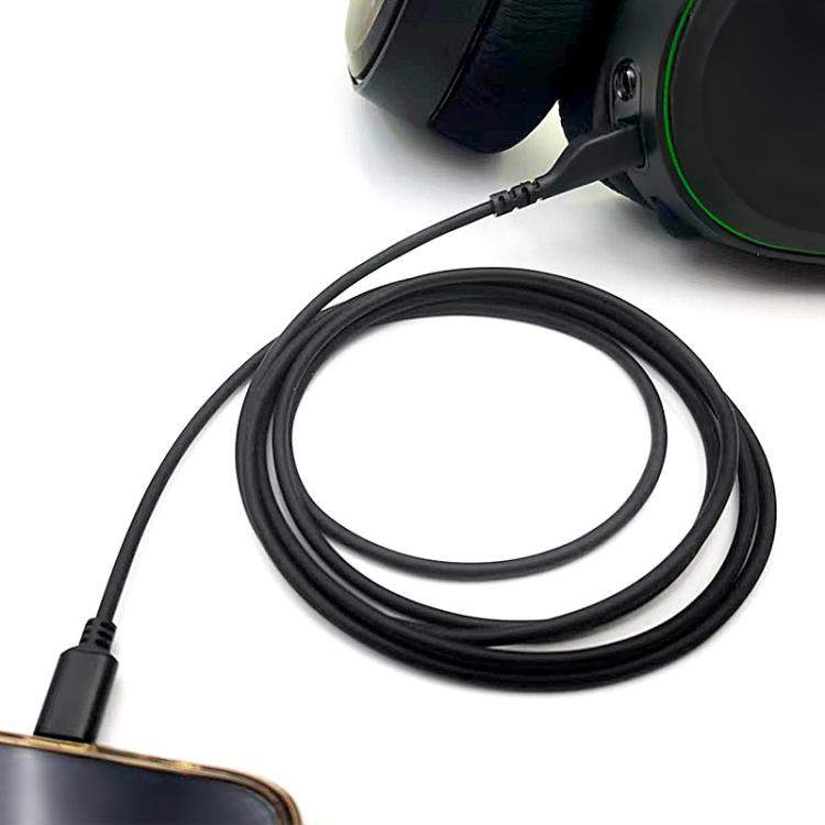 For SteelSeries Arctis 3 / 5 / 7 Type-C Gaming Headset Cable, Supports Lighting