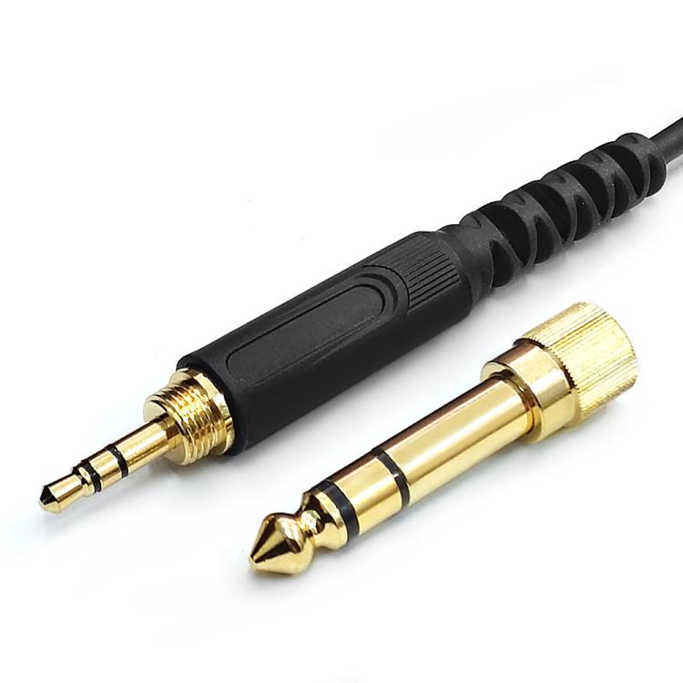 1.2m Headphone Spring Audio Cable, For Pioneer HDJ-CUE1 / HDJ-X7 / HDJ-S7 / HDJ-X5 / HDJ-S7