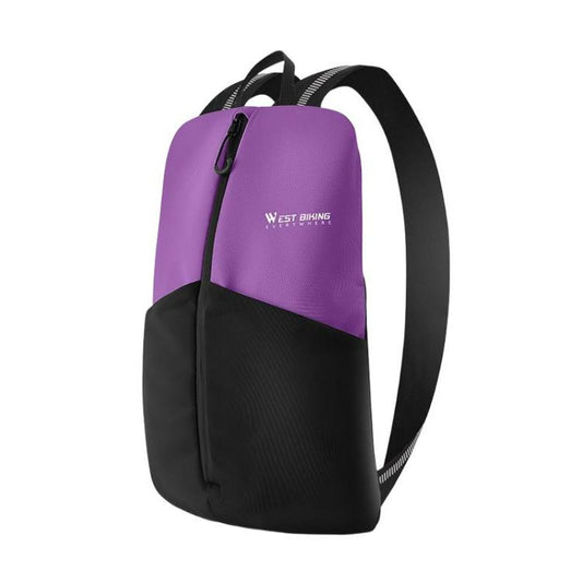 Sac à dos de vélo WEST BIKING, réfléchissant et avertisseur, léger et portable, pour l'extérieur