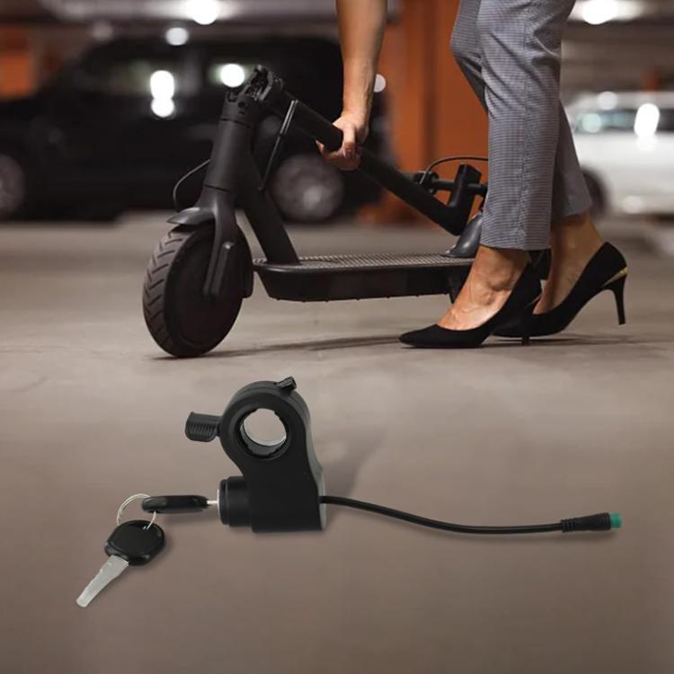 Pour les trottinettes KUGOO / Kukirin G2 Pro / G2 Max, y compris le contacteur à clé, le contacteur à clé