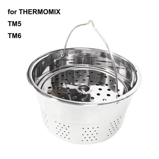 Pour panier vapeur Thermomix TM6 TM5 en acier inoxydable, cuisson saine à la vapeur