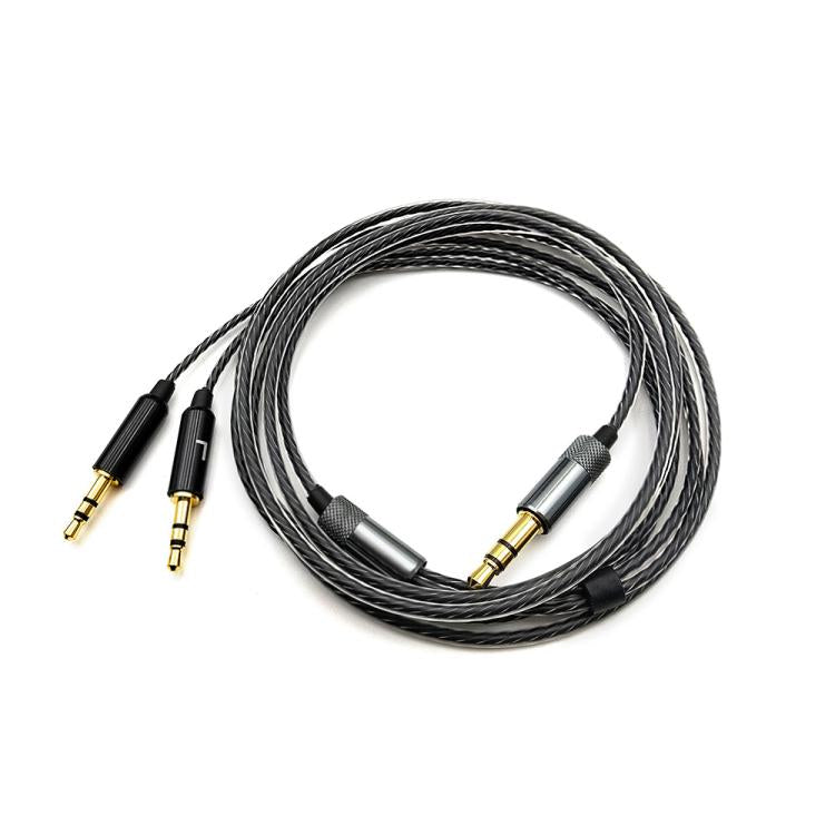 3.5mm To Dual 2.5mm Headphone Cable Audio Replacement Cable, For Sol Republic Master Tracks HD V8 V10 V12 X3