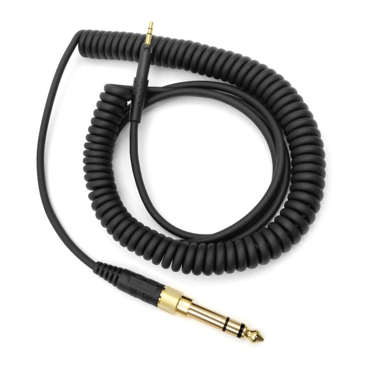 2.5mm To 3.5+6.35mm Plug Spring Headphone Cable for Sennheiser HD6 / HD8 / HD7 / HD598
