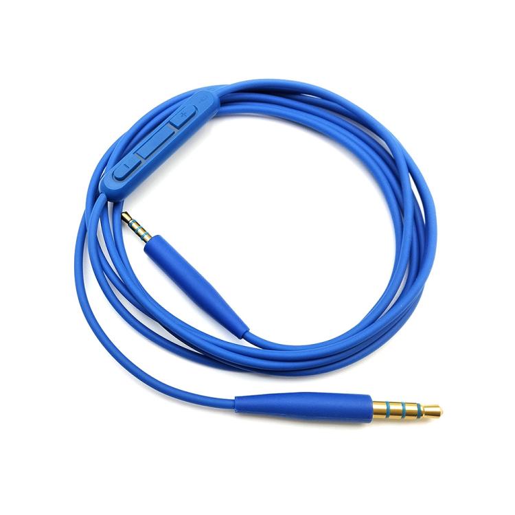 For BOSE QC25 / QC35 / SoundLink OE2 Audio Headphone Cable With In-line Microphone