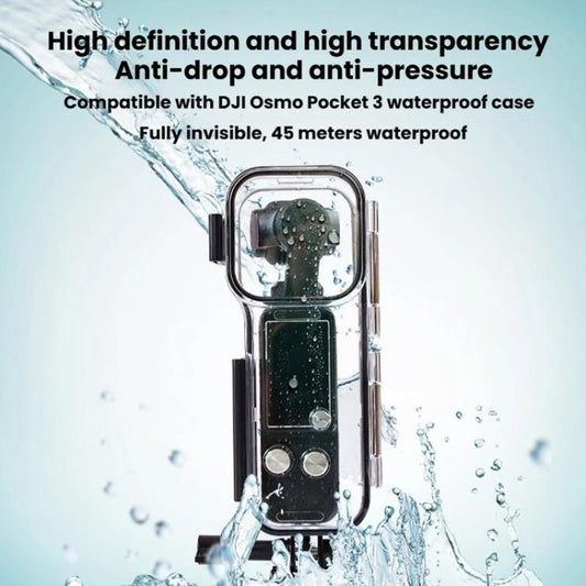 For DJI Osmo Pocket 3 HD Waterproof Case Camera Underwater Protective Cover