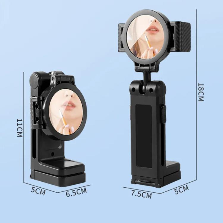 Portable Phone Holder Clamp Mount For Travel 360-Degree Rotation Lazy Bracket Desk Stand, L1 Mirror + Clip, L2 Magnetic+Mirror, L3 Magnetic + Clip