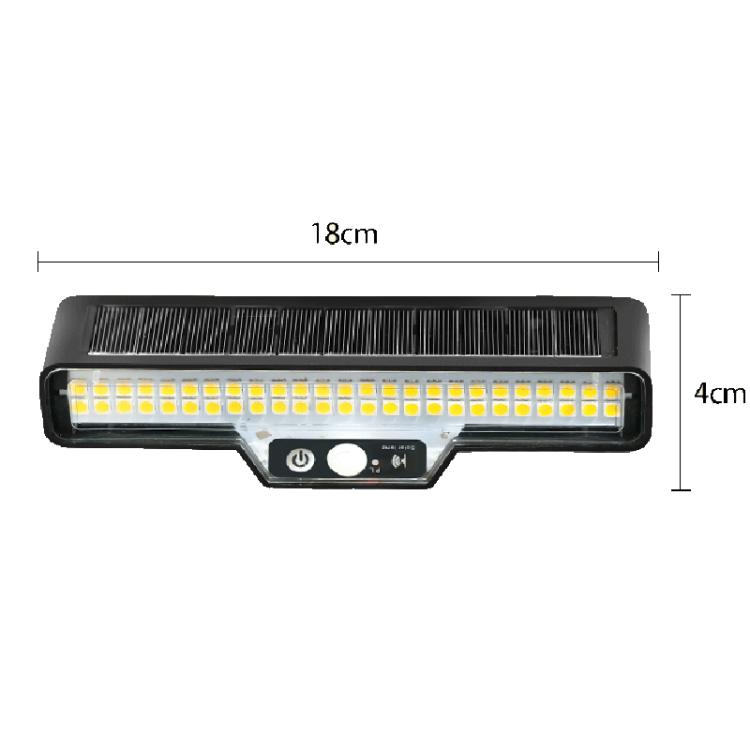 Solar-Powered Outdoor Motion-Sensor Lighting Lamp