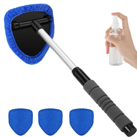 Lot de 6 brosses de nettoyage de pare-brise de voiture, brosse télescopique pour vitres, accessoires de lavage de voiture