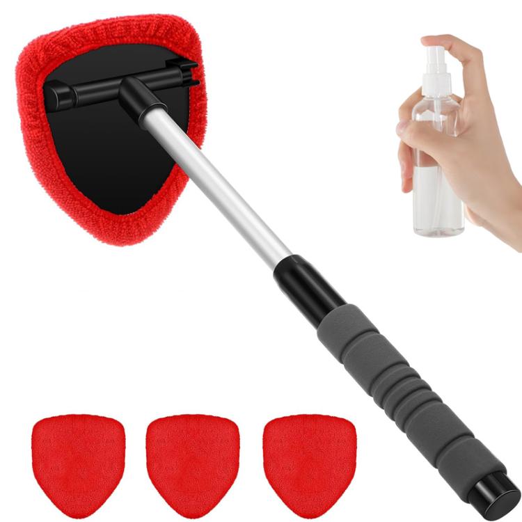 6pcs Car Windshield Cleaning Brush Set Telescopic Window Brush Car Washing Supplies