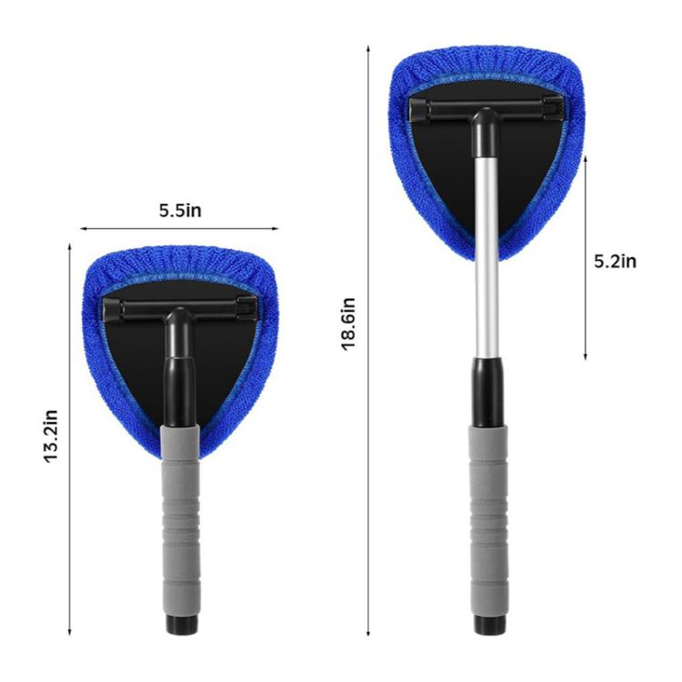 6pcs Car Windshield Cleaning Brush Set Telescopic Window Brush Car Washing Supplies