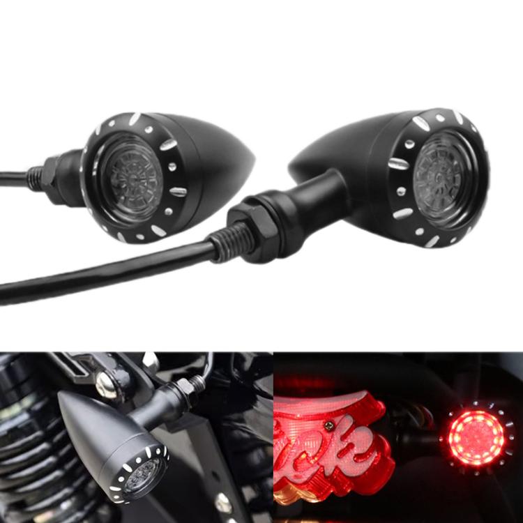 2 feux de clignotants LED rétrofit pour moto