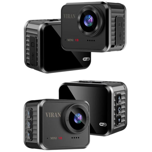 VIRAN Mini V8 Portable HD Action Camera Cycling Outdoor Dashboard Camera