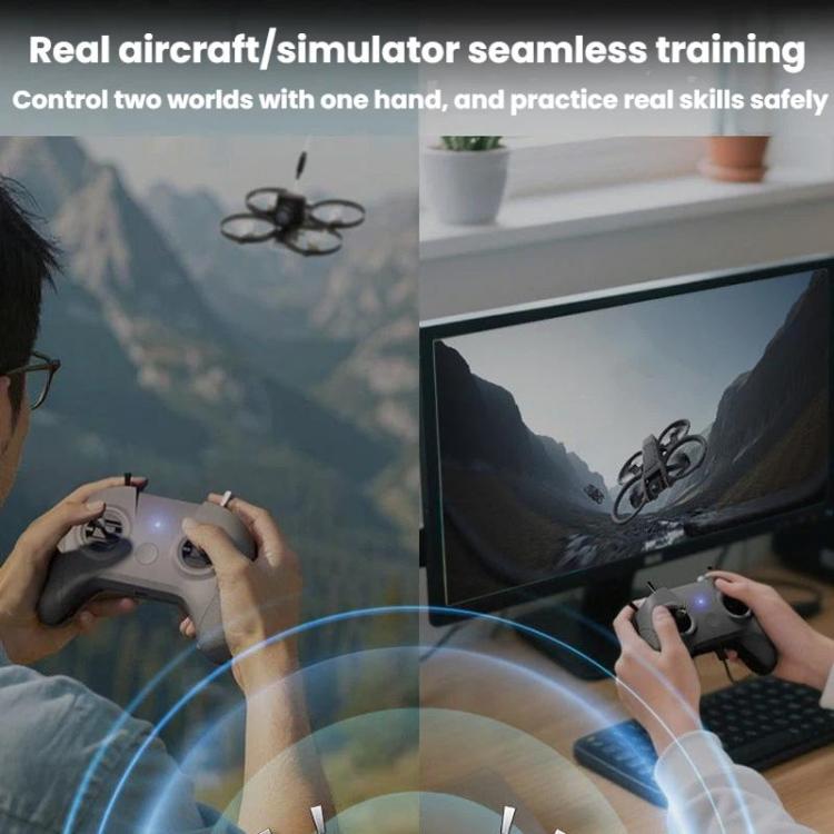 STARTRC C8 ELRS Remote Control Drone Training Aeromodelling Remote Control Traversing Aircraft Simulator Handle