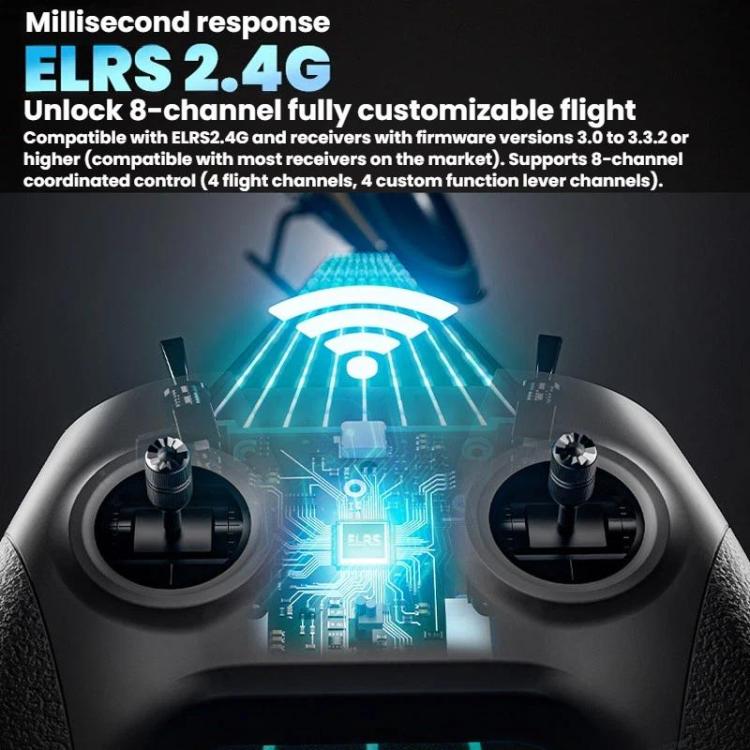 STARTRC C8 ELRS Remote Control Drone Training Aeromodelling Remote Control Traversing Aircraft Simulator Handle