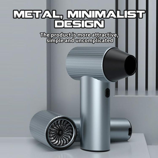 90000RPM High-Power Turbo Fan Outdoor Handheld Metal Fan Brushless High-Speed Pressure-Boosted Blower, X7 90000RPM