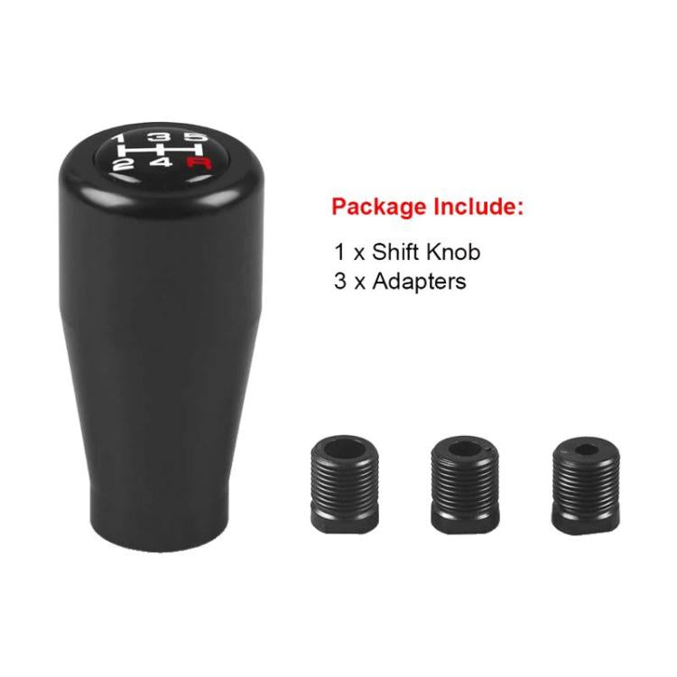 BX102353 Car Modification Aluminum Alloy Gear Knob 5-Speed Manual Universal Gear Shift Lever