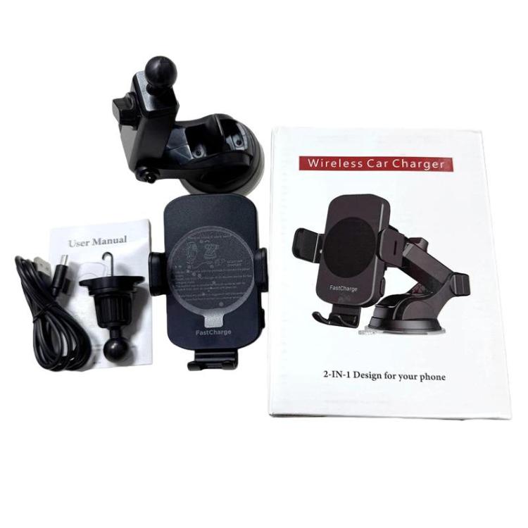 5W-15W Air Vent Car Wireless Charging Mount Smart Sensor Mount For Phone Charging